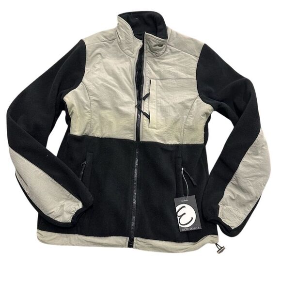 Exotic Identity Women's Fleece Jacket Size S Multicolor Casual Fall - Picture 1 of 6